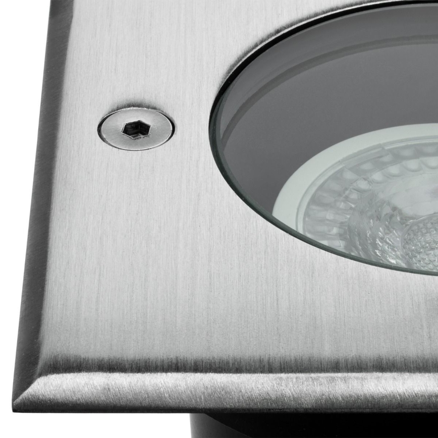 Spot d'extérieur encastrable ENTRADA1 1xGU10/50W/230V IP65