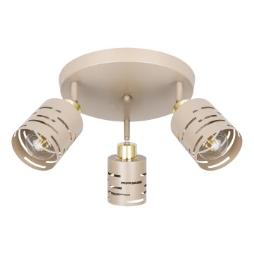 Spot ELEN 3xE27/35W/230V beige/doré