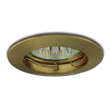 Spot encastrable 1xGU5,3/50W/12V laiton