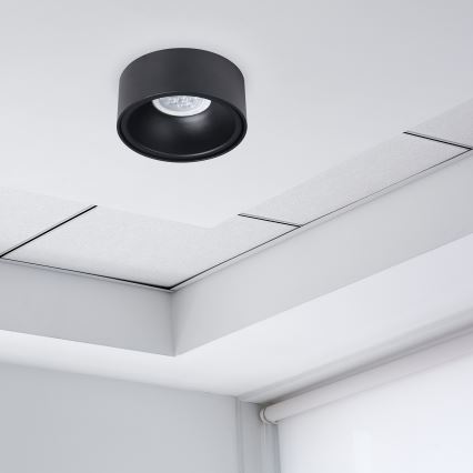 Spot encastrable BALI 1xGU5,3/MR16/25W/12V arrondi noir