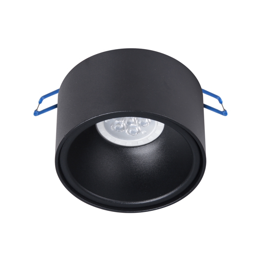 Spot encastrable BALI 1xGU5,3/MR16/25W/12V arrondi noir