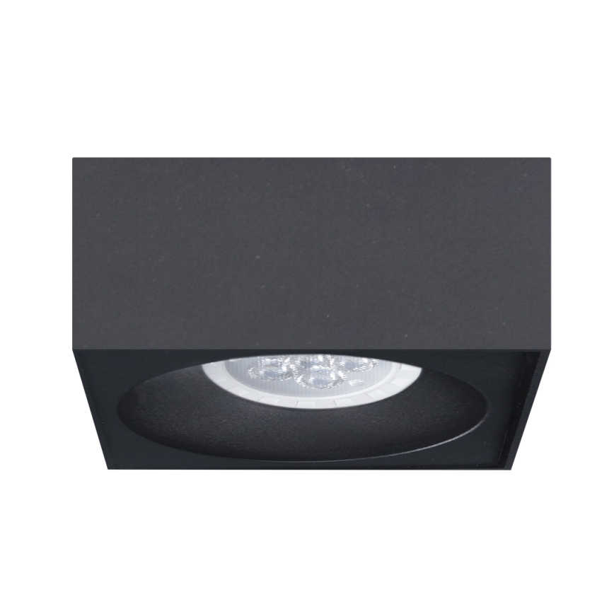 Spot encastrable BALI 1xGU5,3/MR16/25W/12V carré noir