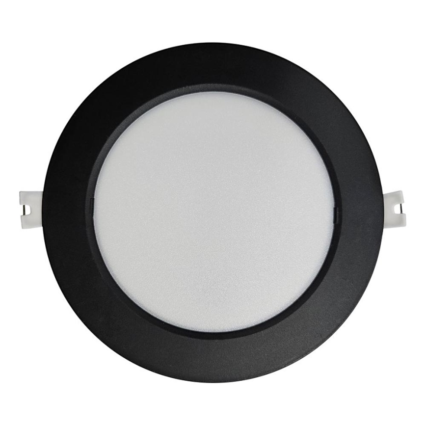Spot encastrable CIRCLE LED/12W/230V 4000K d. 17 cm noir