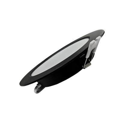 Spot encastrable CIRCLE LED/12W/230V 4000K d. 17 cm noir