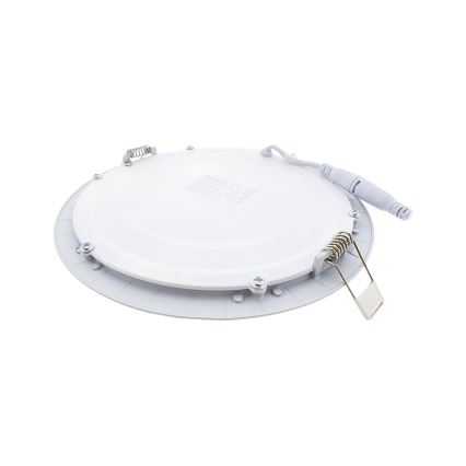 Spot encastrable CIRCLE LED/15W/230V 6500K d. 18,8 cm blanc