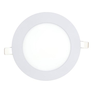 Spot encastrable CIRCLE LED/9W/230V 6500K d. 14,5 cm blanc