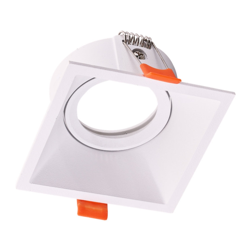Spot encastrable EYE 1xGU10/25W/230V carré blanc