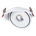Spot encastrable LED/12W/230V 3000/4000/6400K d. 12 cm blanc
