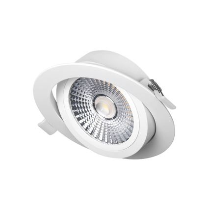 Spot encastrable LED/18W/230V 4000K d. 11,5 cm blanc