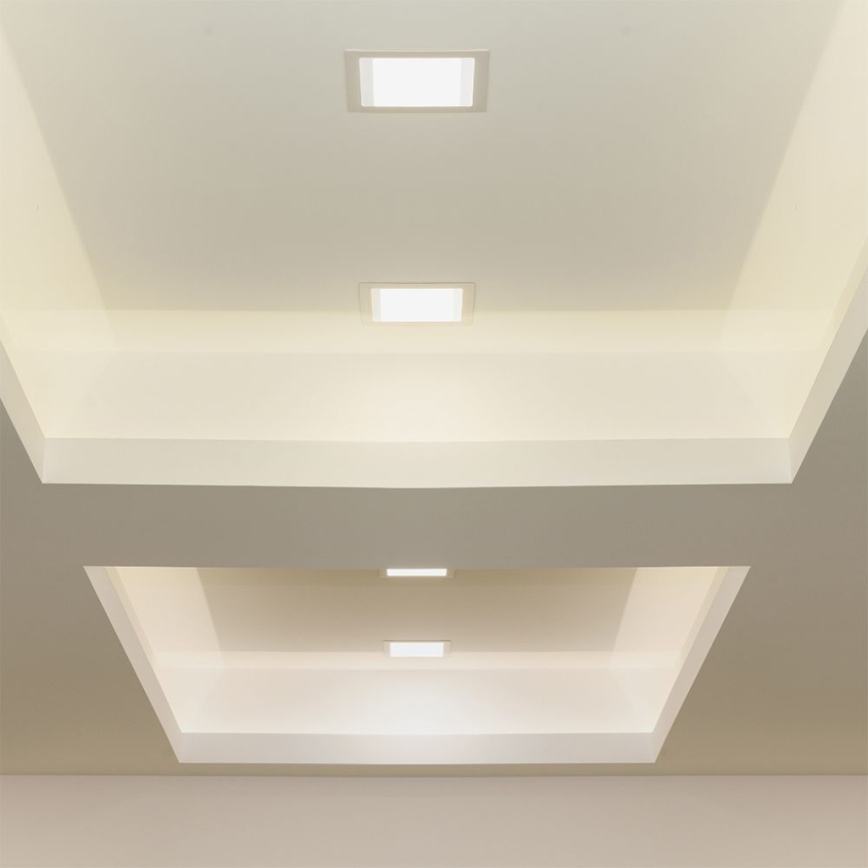 Spot encastrable LED/24W/230V 29,5x29,5 cm 3000K blanc