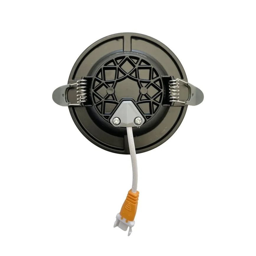 Spot encastrable LED LED/7,5W/230V 4000K noir/argent