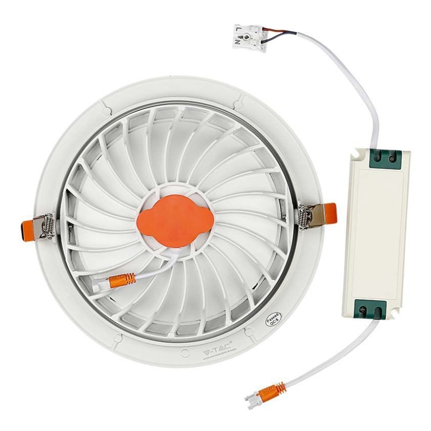 Spot encastrable LED SAMSUNG CHIP LED/20W/230V 3000K