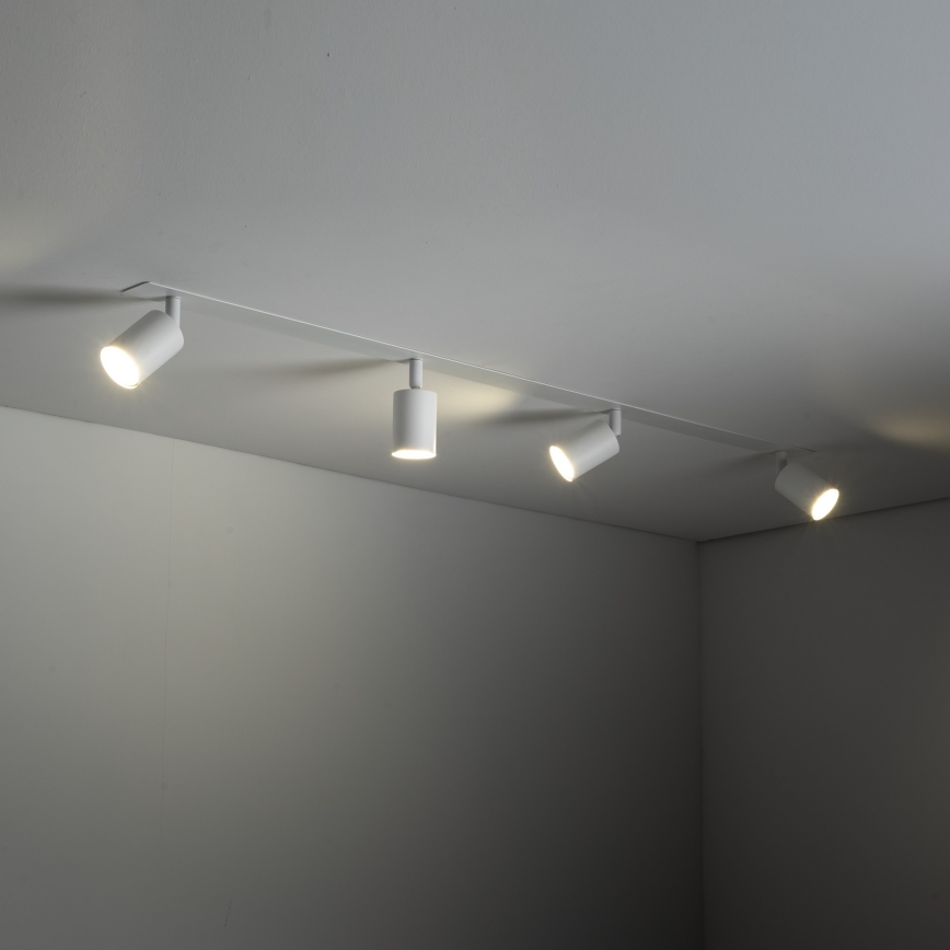 Spot encastrable NEX 4xGU10/10W/230V blanc