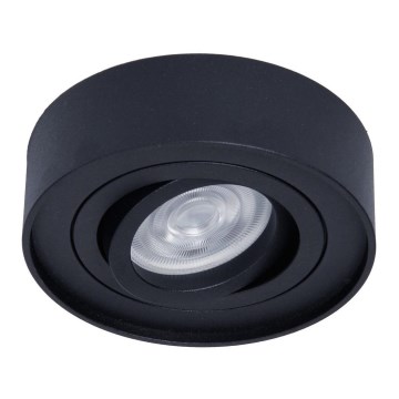 Spot encastrable NUSA 1xGU5,3/MR16/50W/12V arrondi noir