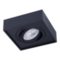 Spot encastrable NUSA 1xGU5,3/MR16/50W/12V carré noir