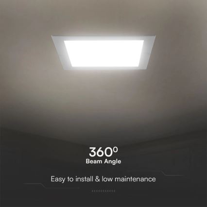 Spot encastrable SAMSUNG CHIP LED/3W/230V 3000K 9x9 cm blanc