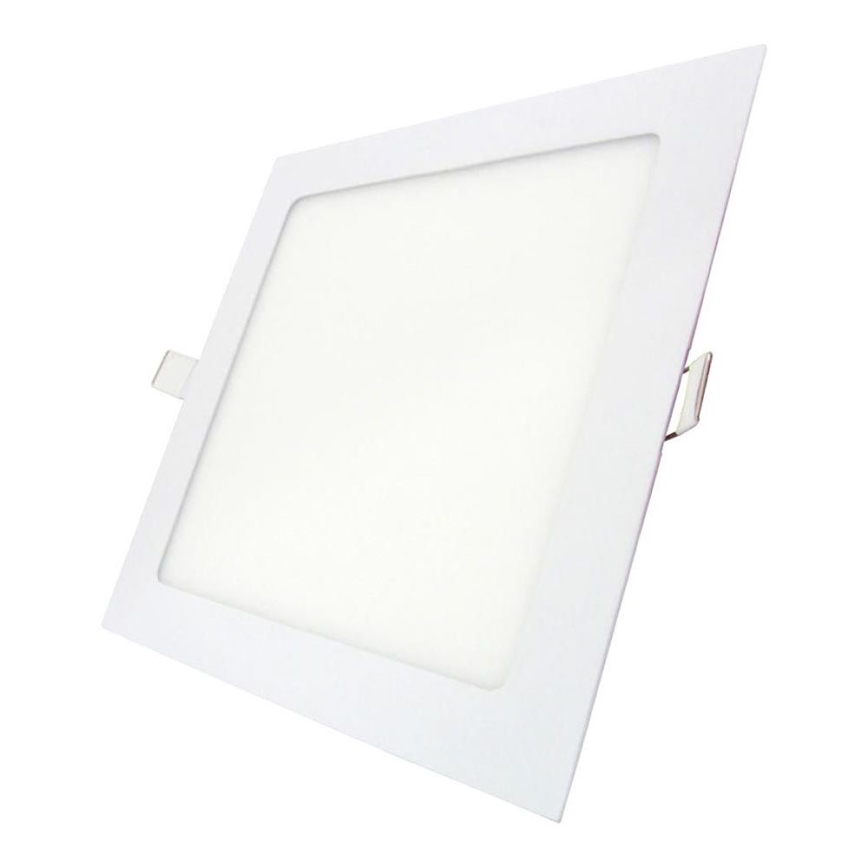 Spot encastrable SQUARE LED/12W/230V 4200K 16,8x16,8 cm blanc