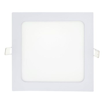 Spot encastrable SQUARE LED/15W/230V 4200K 18,8x18,8 cm blanc