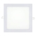 Spot encastrable SQUARE LED/18W/230V 2700K 22x22 cm blanc