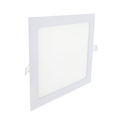 Spot encastrable SQUARE LED/18W/230V 2700K 22x22 cm blanc
