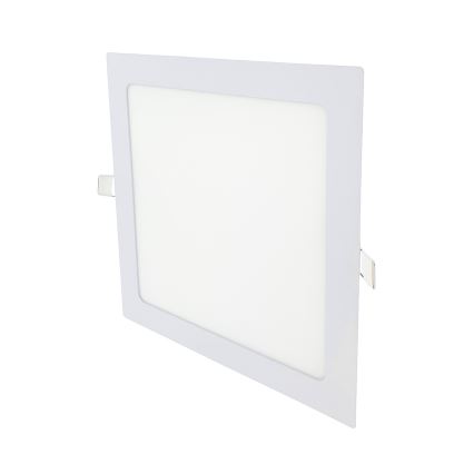 Spot encastrable SQUARE LED/18W/230V 2700K 22x22 cm blanc