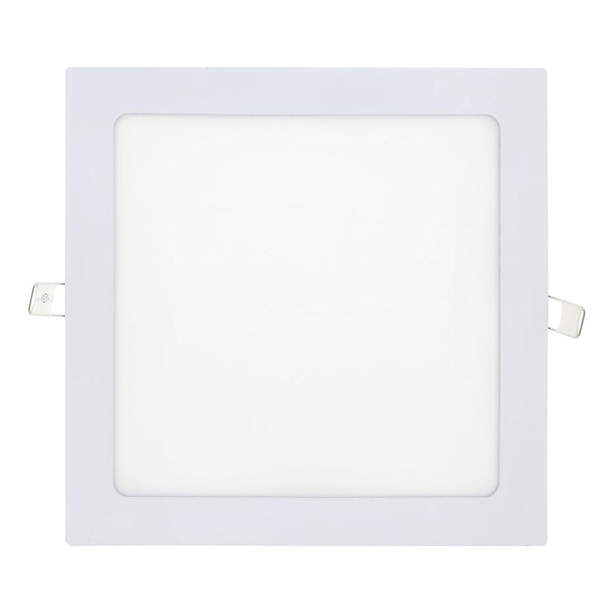 Spot encastrable SQUARE LED/18W/230V 4200K 22x22 cm blanc