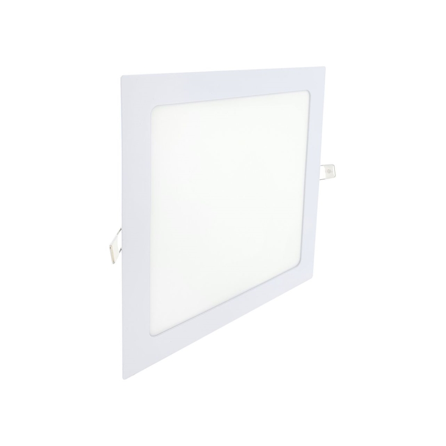 Spot encastrable SQUARE LED/18W/230V 4200K 22x22 cm blanc