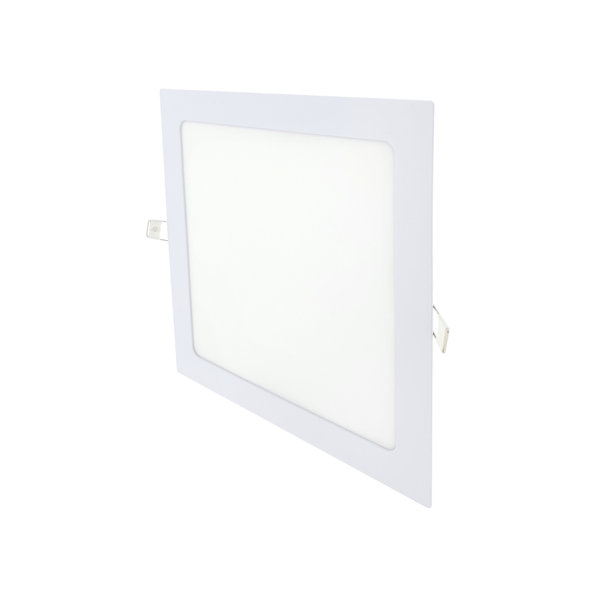 Spot encastrable SQUARE LED/18W/230V 4200K 22x22 cm blanc