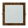 Spot encastrable SQUARE LED/18W/230V 4200K 22x22 cm marron