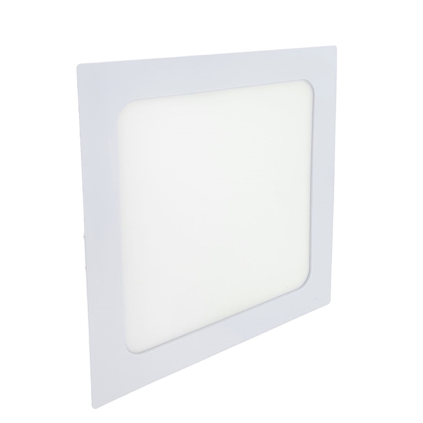 Spot encastrable SQUARE LED/24W/230V 4200K 29,2x29,2 cm blanc