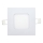 Spot encastrable SQUARE LED/3W/230V 4200K 8,3x8,3 cm blanc