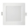 Spot encastrable SQUARE LED/6W/230V 4000K 12x12 cm blanc
