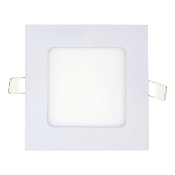 Spot encastrable SQUARE LED/6W/230V 4200K 11,8x11,8 cm blanc