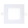 Spot encastrable SQUARE LED/6W/230V 6500K 11,8x11,8 cm blanc