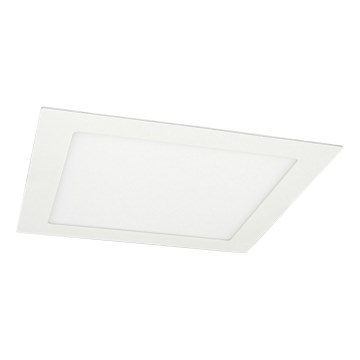 Spot encastrable VEGA LED/12W/230V 2900/3900/5800K 17,5x17,5 cm blanc