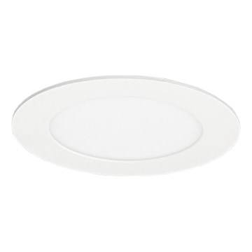 Spot encastrable VEGA LED/6W/230V 2900/3900/5800K d. 12,5 cm blanc