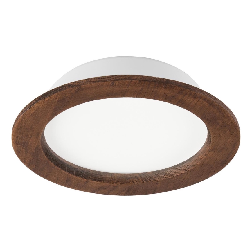 Spot encastrable WOODY SPOT LED/16,5W/230V 4000K cerise ø 18,5 cm