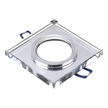 Spot encastré 1xGU10/MR16/10W/230V 9x9 cm chrome brillant