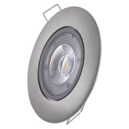 Luminaire LED encastrable LED/5W/230V 3000 K argent