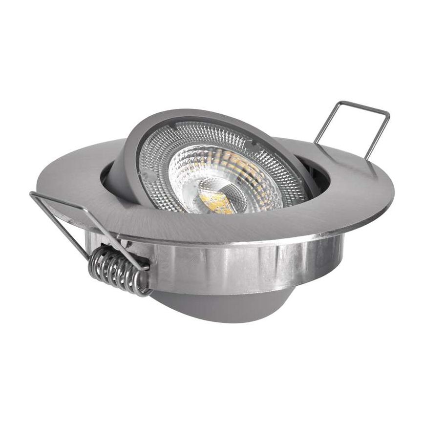 Luminaire LED encastrable LED/5W/230V 3000 K argent