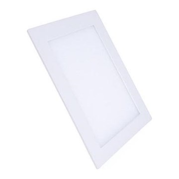 Spot encastré LED pour faux plafond 12W 230V 3000/4000/6000K 17x17 cm blanc