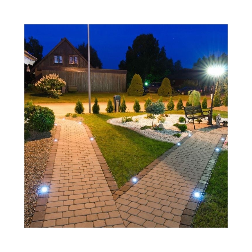 Spot extérieur encastrable 1xGU10/35W/230V IP67