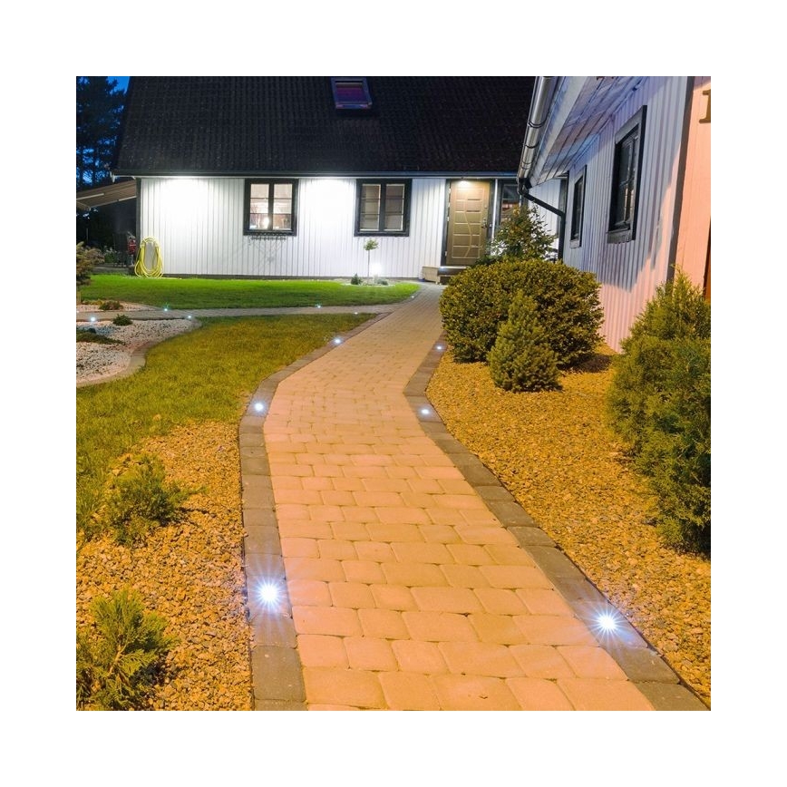 Spot extérieur encastrable 1xGU10/35W/230V IP67
