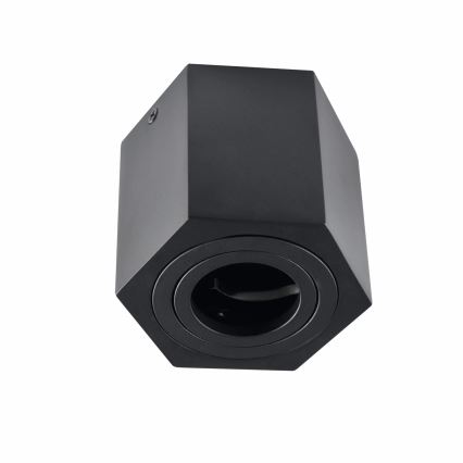 Spot HEXAGON 1xGU10/10W/230V noir