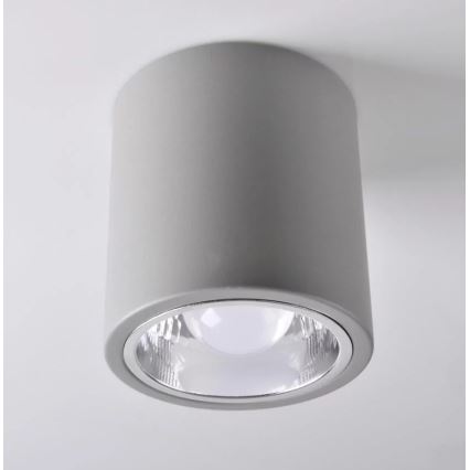 Spot JUPITER 1xE27/20W/230V d. 13 cm gris