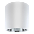 Spot JUPITER 1xE27/20W/230V d. 16,5 cm blanc
