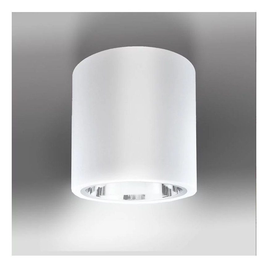 Spot JUPITER 1xE27/20W/230V d. 16,5 cm blanc