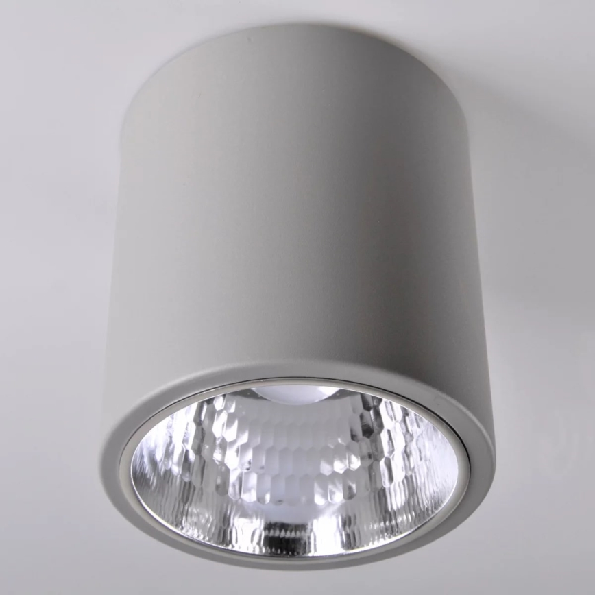 Spot JUPITER 1xE27/20W/230V d. 16,5 cm gris