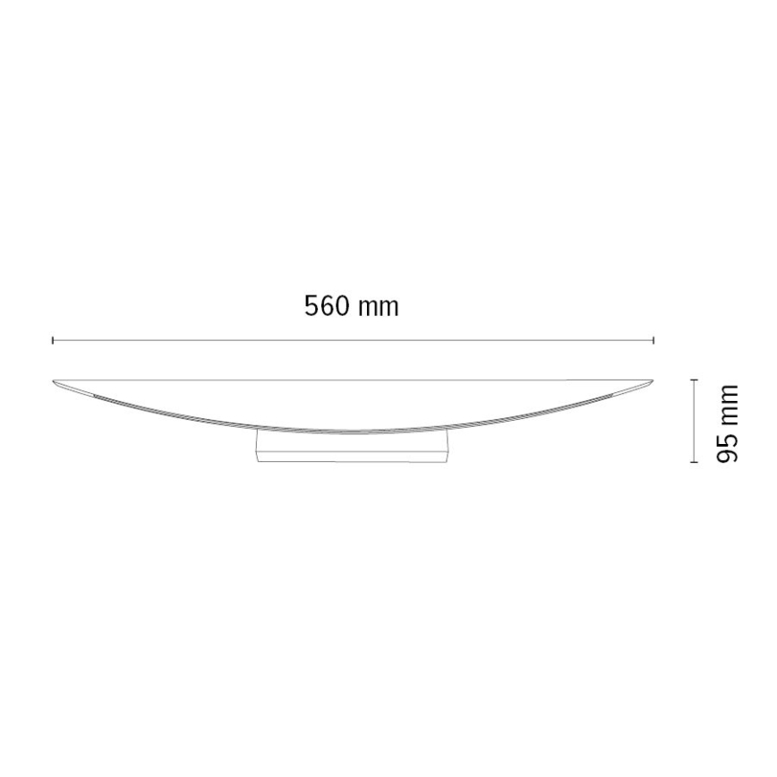 Applique a LED dimmerabile DUBAI LED/6,5W/230V quercia – FSC certificato