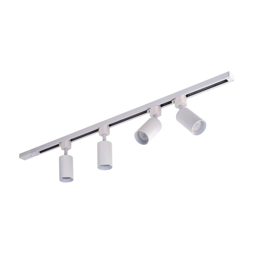 Spot LED dans le système de rail TRACER 4xGU10/10W/230V 1 m blanc